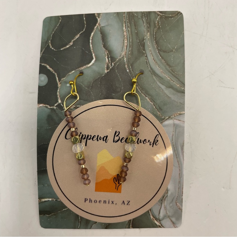 Festival Beaded Dangle Earrings